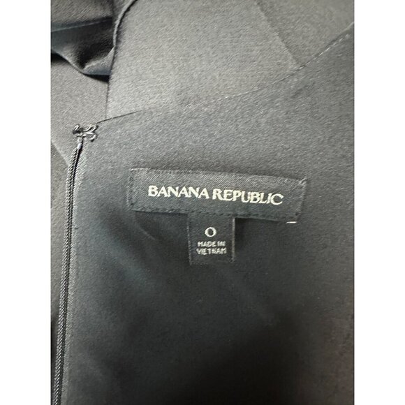 Banana Republic Sleeveless Bow on Shoulder Jumpsuit Size 0 - Picture 7 of 11